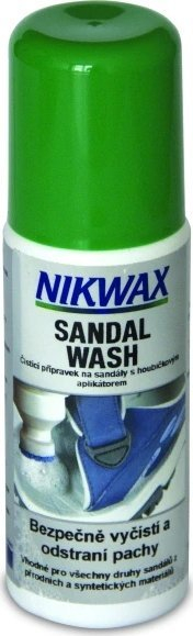 Pastrues sandalesh Nikwax Sandal Shoe Wash, 125ml, për këpucë sportive, transparent