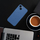 Футрола силиконска Mag Cover за iPhone 12, MagSafe, сина
