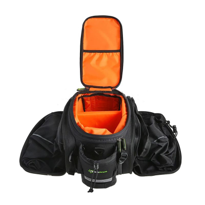 Çantë bagazhi për biçikletë Rockbros Bike Bag, 35L, e zezë