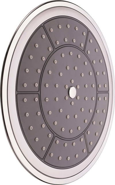 Kokë dushi tavanore Schütte Auxerre, rrethore 22 cm, me efekt shi, krom