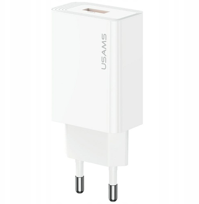 Karikues Usams T69, 18W, USB-A, i bardhë
