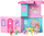 Set loje Barbie Club Chelsea Pop up House, shpi lodër, me kukull edhe aksesorë, shumëngjyrshe