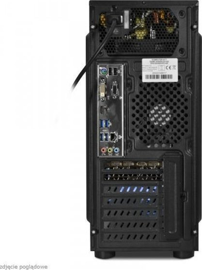 Kompjuter gaming NTT Game One me Ryzen 3 4300G, 16GB RAM, 512GB SSD, ngjyrë e zezë