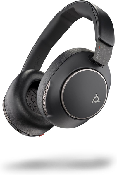 Kufje Poly Voyager Surround 80 UC, Bluetooth, Boomless, të zeza