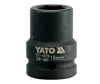 Prizë goditëse Yato, 3/4", 19 mm, e zezë