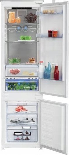 Frigorifer i integruar Beko BCNA306E5ZSN, 193cm, No Frost, i bardhë