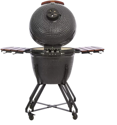 Grill qeramik TunaBone Kamado Classic 23", 51.5 cm, me qymyr, gri