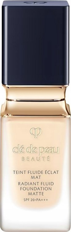 Fondatinë Shiseido Radiant Fluid Foundation Matte SPF 20, 1.1 oz, efekt mat