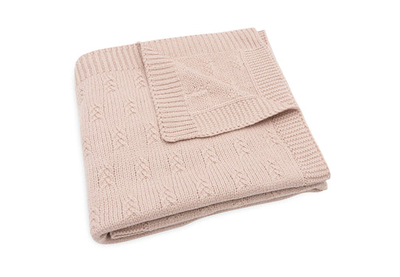 Plaf per bebe 75x100cm Grain Knit - Wild Rose