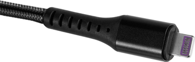 Kabllo 3 në 1 NEO TOOLS GD038, 1.2 m, USB A në Lightning USB C Micro USB, gri