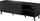 Komodë TV Bed Meble Abeto, 150x42x52cm, MDF, e zezë