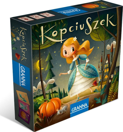 Друштвена игра Granna Пепелашка, за деца, 1 4 играчи, шарена