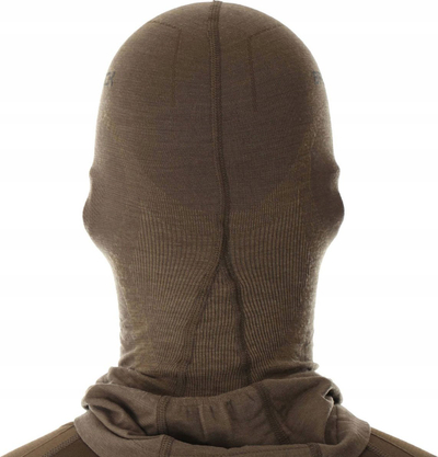 Balaklavë termike Brubeck Ranger Wool, lesh Merino, madhësia L/XL, e zezë
