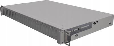 Panel optik Stalflex TFDP-19-1U-24D-SC-G, 24 porta SC, montim 19", gri