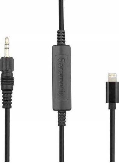 Kabllo audio Saramonic LC-C35, mini Jack TRS 3.5mm, Lightning, e zezë