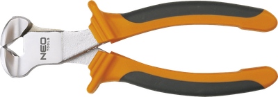 Pinca Neo, 160 mm, të hirta/portokalli 