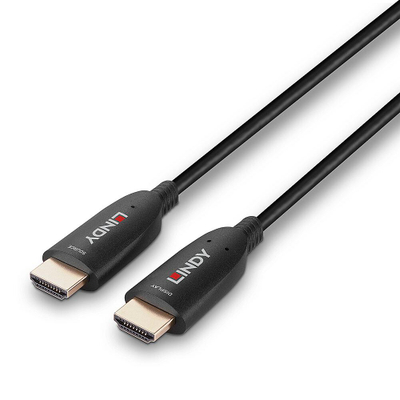 Kabllo HDMI Lindy 38510, 10m, HDMI 2.1, e zezë