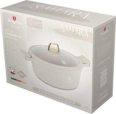 Tenxhere Berlinger Haus BH-7788, 28cm, 6.1L, krem