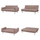 Divan këndor Holden HM3147.02, krevat, 265x151x78cm, beige