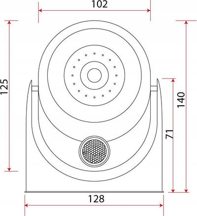 Lampë LED me sensor lëvizjeje dhe errësire, me bateri, dritë e bardhë neutrale, e bardhë
