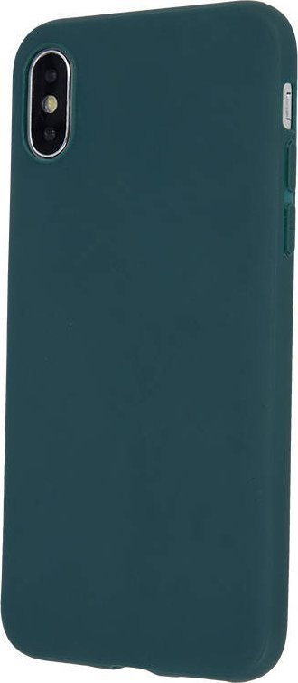 Kapak telefoni Matt Case për Xiaomi Redmi 12C, TPU i butë, mat, jeshile e errët