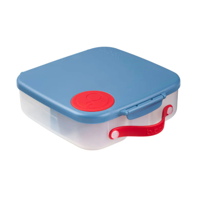 Kuti ushqimi b.box Snack Box, ndarje të rregullueshme, dorezë praktike, rozë flamingo