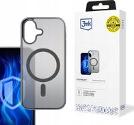 Kuti mbrojtëse 3MK Frosty MagCase, për iPhone 16, MagSafe, e zezë