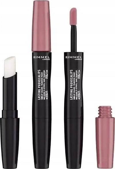 Buzëkuq i lëngshëm Rimmel Lasting Provocalips 400 Grin & Bare It, mban gjatë, lë shkëlqim
