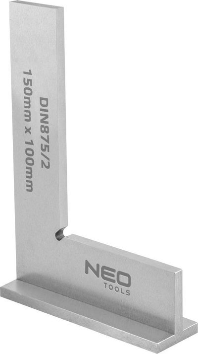 Rregullator këndor Neo Square, me bazë, 150x100mm, çelik