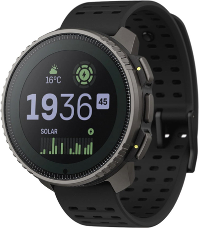 Orë sportive Suunto Vertical Titanium Solar, 1.4", GPS, e zezë