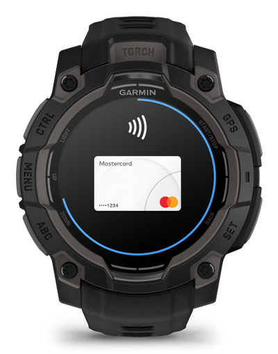 Ora sportive Garmin Instinct 3 AMOLED, 45mm, GPS, e zezë