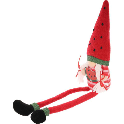 Figurinë zbukuruese Saska Garden Xhind me shalqin, 35cm, pranverë/verë, shumëngjyrëshe