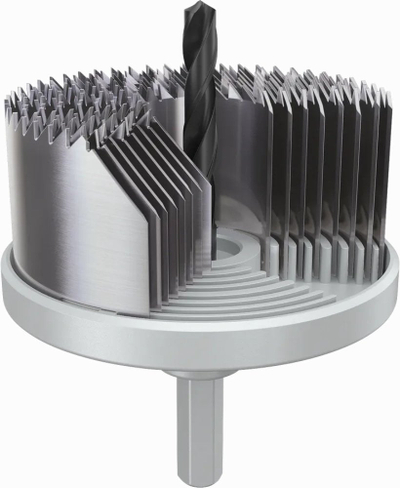 Set sharra rrethore Bosch 2608594509, 25-68 mm, 8 copë, për dru dhe gips