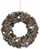 Kurorë dekorative Atmosphera Christmas Wreath Pine Cone, 50cm, kafe