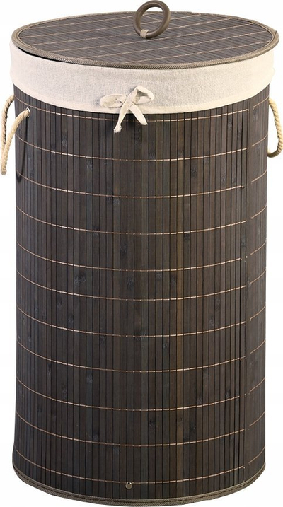 Shportë rrobash Kesper 19573, 57 L, 60x35 cm, kafe