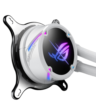 Ftohës ujor procesori ASUS ROG STRIX LC 360 ARGB White Edition, radiator 360mm, ARGB, i bardhë