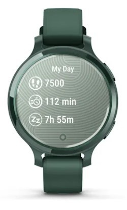 Ora inteligjente Garmin Lily 2 Active 010-02891-02, GPS, 5ATM, jeshile Jasper
