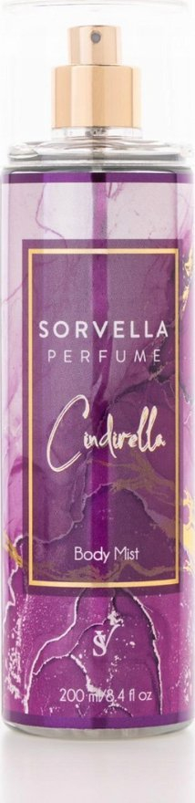 Spraj trupi Sorvella Cindrella Body Mist, 200 ml, erë frutash, vjollcë