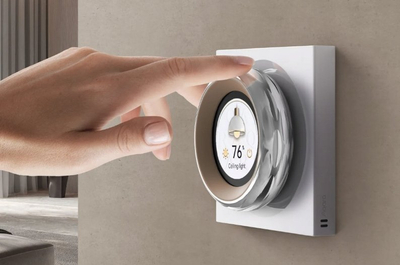 Интелигентен ѕиден прекинувач Easygates Aqara Touchscreen Dial V1 EU, 2 канали, екран 2.08\", бел