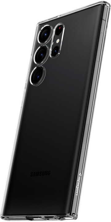 Mbrojtës Spigen Liquid Crystal për Samsung Galaxy S23 Ultra, transparente