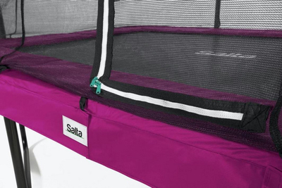 Trampolinë kopshti Salta Comfort Edition, 305 x 214 cm, rozë / e zezë