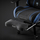 Mbajtëse për këmbë gaming Diablo, për X-Horn 2.0 Camel Black dhe X-One 2.0 Night Blue, pëlhurë, e zezë