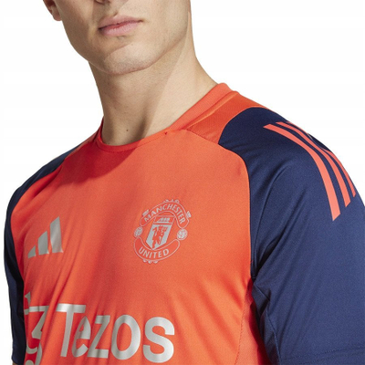 Fanellë trajnimi adidas Manchester United JSY M IT2011, për meshkuj, portokalli