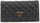 Çantë crossbody Guess Quilted Xbody Flap Organizer, për femra, e zezë