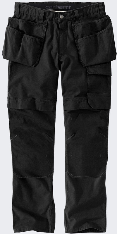 Работни панталони Carhartt Steel Multi Pocket, Stretch Ripstop, W32 L32, црни