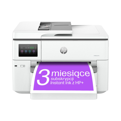 Printer multifunksion HP OfficeJet Pro 9730e, A3, me ngjyra, i bardhë