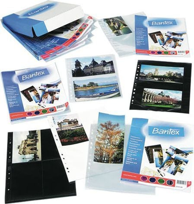 Zarfë plastikë për foto Bantex, 10×15 cm, set 10 copë, transparentë