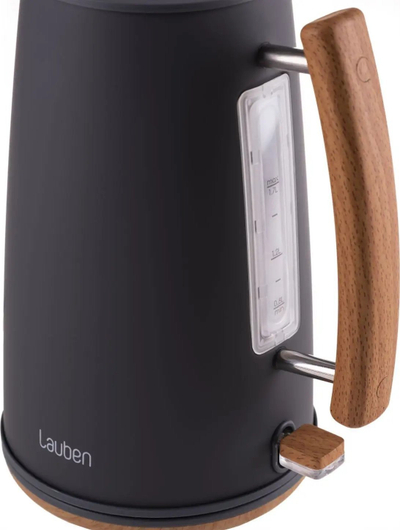 Електричен бокал за вода Lauben 17GR, 1.7L, 2200W, црн