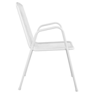 Kolltuk metalike, 54×62×89 cm (HM5005.02), bardhë
