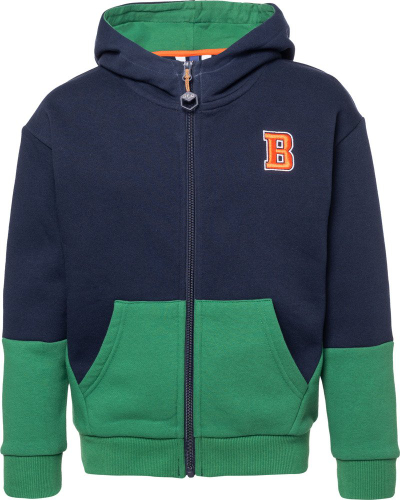 Bluzë sportive për kalamaj TAMIO KDB, pambuk 80%, microfleece, blu